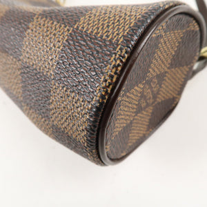 Louis Vuitton Damier Mini Pouch for Papillon Bag Brown