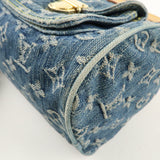 Louis Vuitton Monogram Denim Neo Speedy Boston Bag Blue M95019