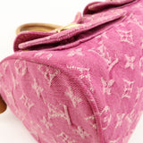 Louis Vuitton Monogram Denim Neo Speedy Boston Bag Pink M95214