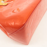 Louis Vuitton Monogram Vernis Lead PM Hand Bag M91088 Rouge