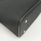 BURBERRY Nova Plaid Canvas Leather Shoulder Bag Beige Black