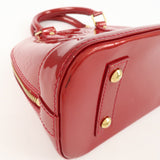 Louis Vuitton Monogram Vernis Alma BB Cerise Hand Bag M90174