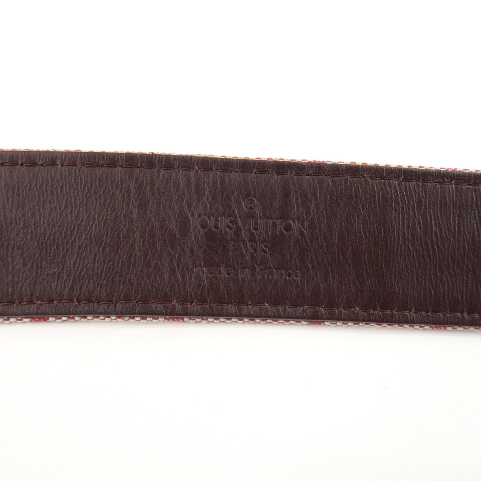 Louis Vuitton Monogram Mini Saint Tulle 85/34 Cerise Belt M6822Y
