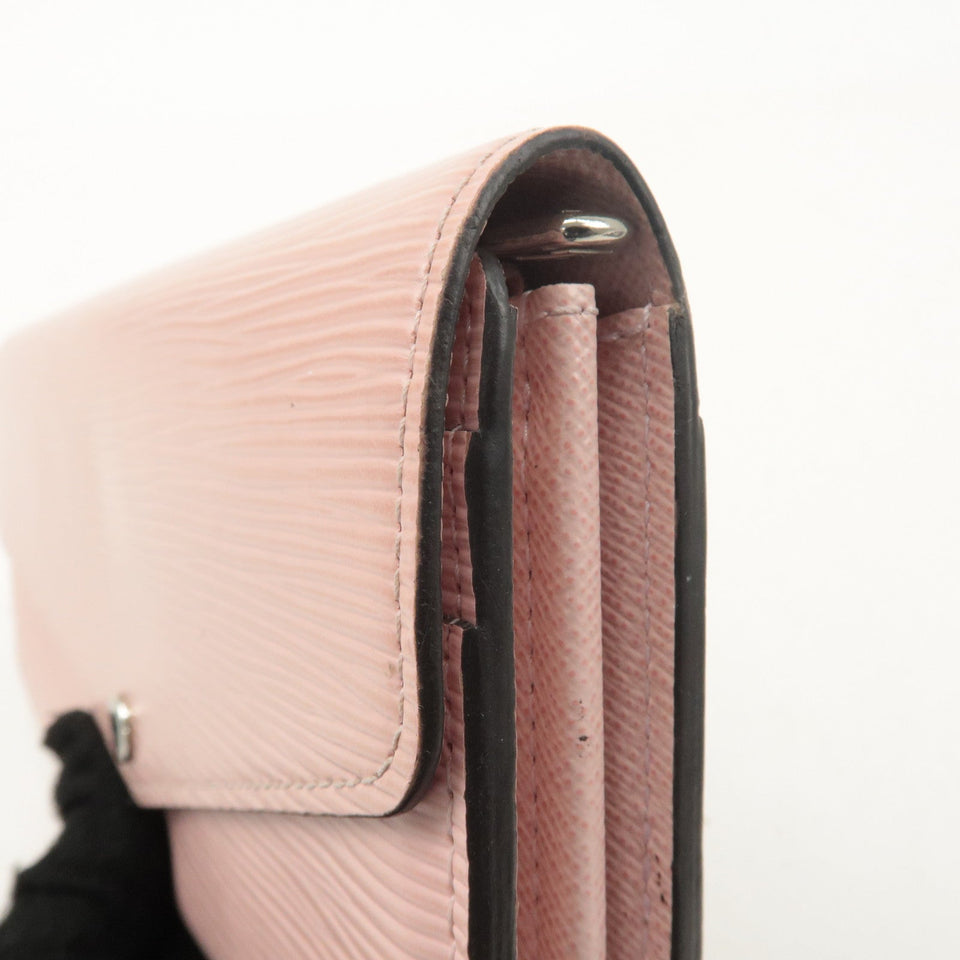 Louis Vuitton Epi Portefeuille Sara Rose Ballerine M61216