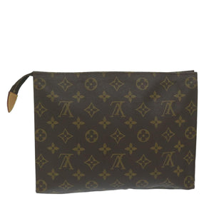 Louis Vuitton Trousse De Toilette  Canvas Clutch Bag