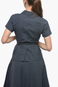 Dior Belted Short-sleeved Shirt with Utility Pockets