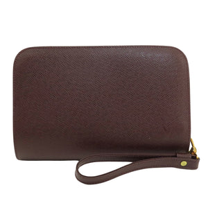 Louis Vuitton Baikal  Leather Clutch Bag