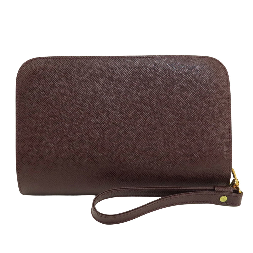 Louis Vuitton Baikal  Leather Clutch Bag