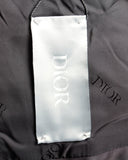 Dior And Judy Blame Embroidered Bomber Jacket in Black Cupro
