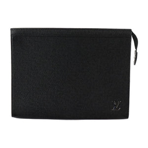 Louis Vuitton Pochette Voyage  Leather Clutch Bag