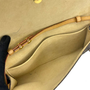 Louis Vuitton Pochette Twin  Canvas Clutch Bag