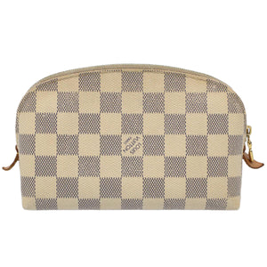 Louis Vuitton Cosmetic Pouch  Canvas Clutch Bag