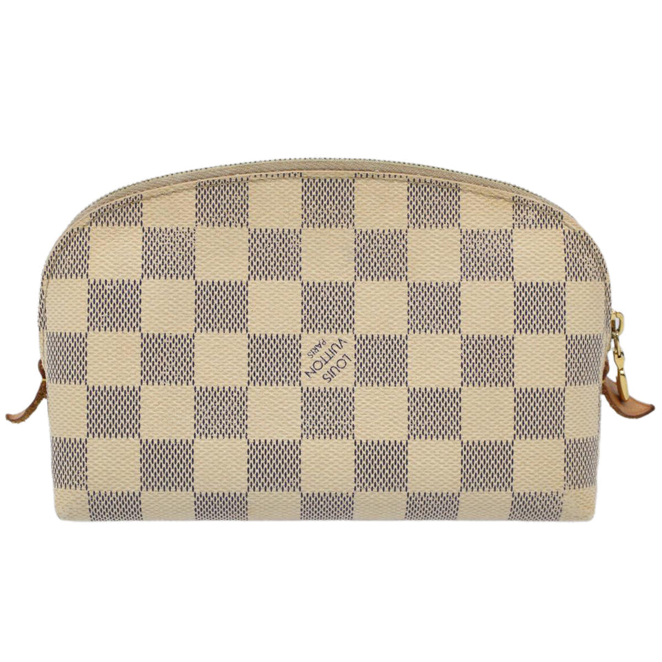 Louis Vuitton Cosmetic Pouch  Canvas Clutch Bag