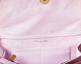 CHRISTIAN DIOR DIORAMA METALLIC PINK SMALL BAG