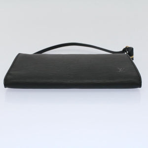 Louis Vuitton Pochette Accessoire  Leather Clutch Bag