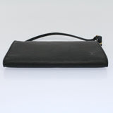Louis Vuitton Pochette Accessoire  Leather Clutch Bag
