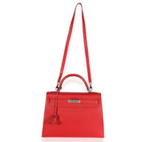 Hermes Rouge Casaque Epsom Kelly Sellier 32