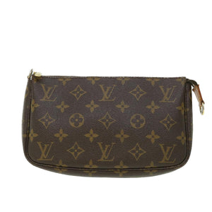 Louis Vuitton Pochette Accessoires  Canvas Clutch Bag