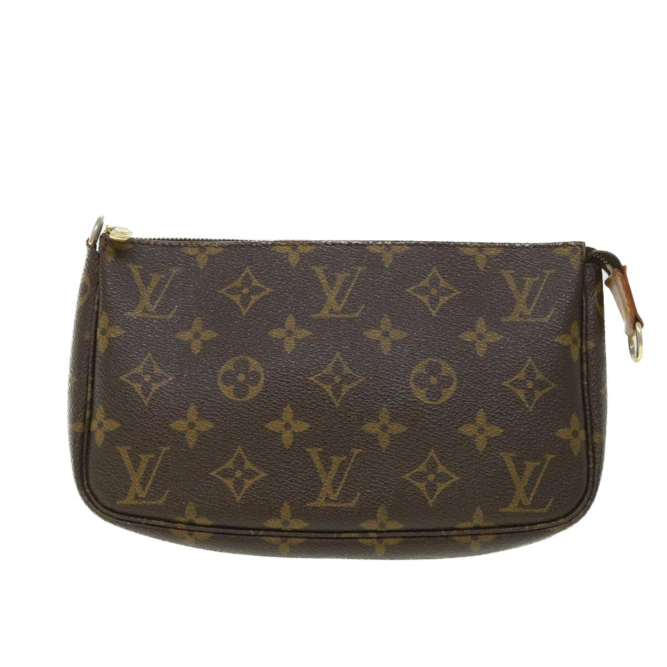 Louis Vuitton Pochette Accessoires  Canvas Clutch Bag