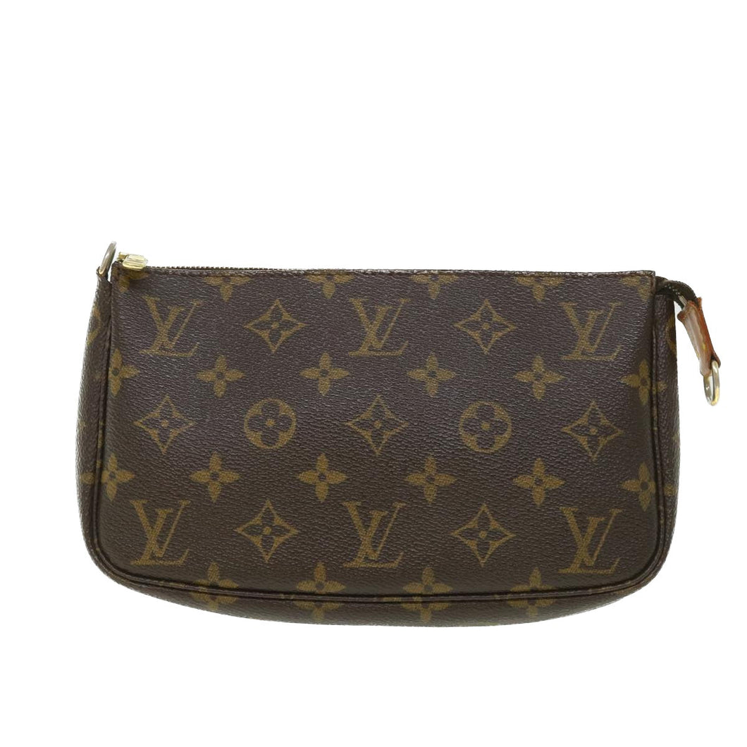 Louis Vuitton Pochette Accessoires  Canvas Clutch Bag