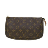 Louis Vuitton Pochette Accessoires  Canvas Clutch Bag