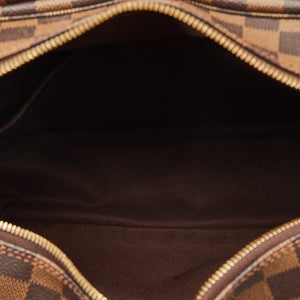 Louis Vuitton Damiere Naviglio N45255 Brown PVC Leather Lady Louis Vuitton