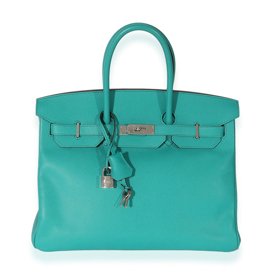 Hermes Epsom Vert Verone Birkin 35