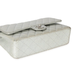 CHANEL 21K Glitter Caviar Medium Classic Double Flap Bag