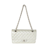 CHANEL 21K Glitter Caviar Medium Classic Double Flap Bag