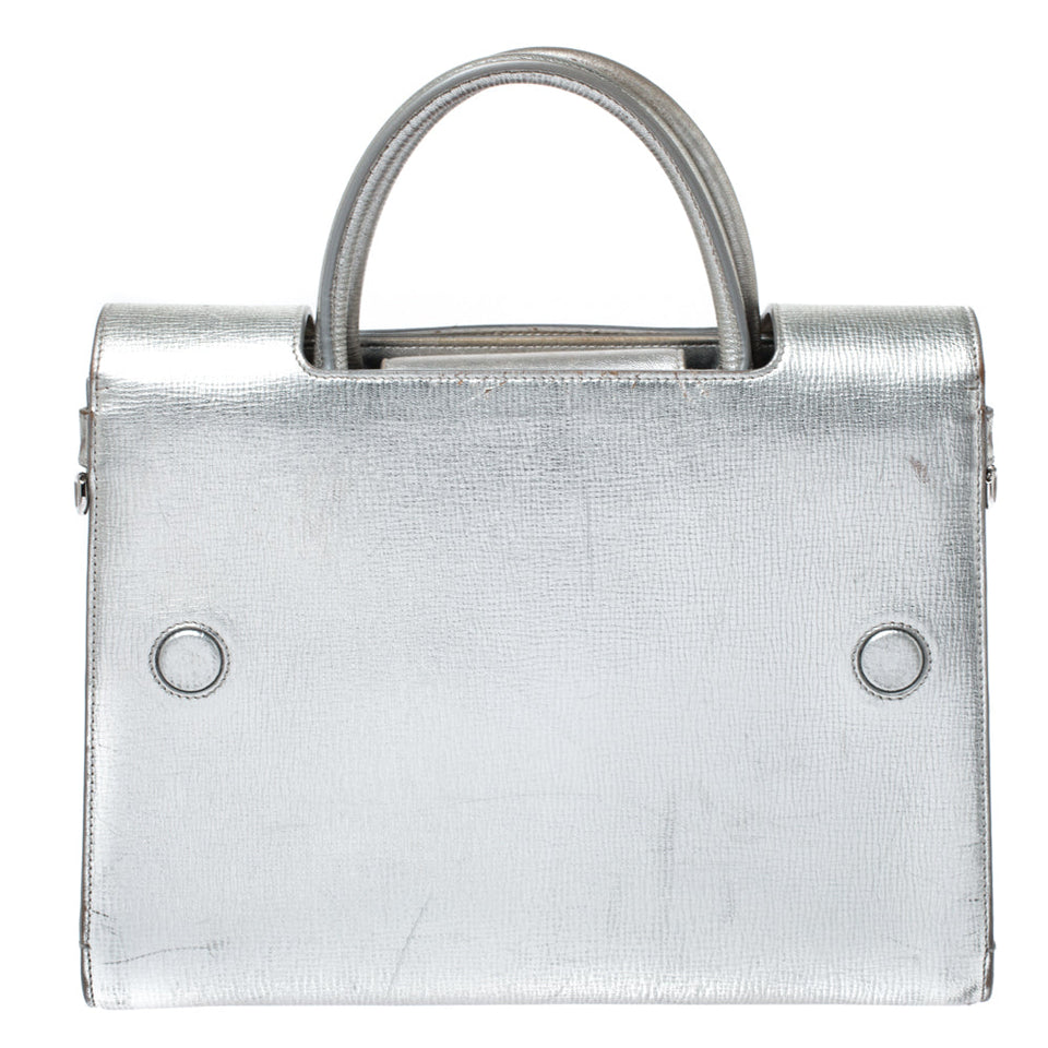 Dior Metallic  Leather Medium Diorever Bag