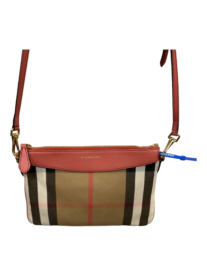 Clutch Designer By Burberry  Size: Large