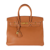 Hermes Gold Togo Birkin 35