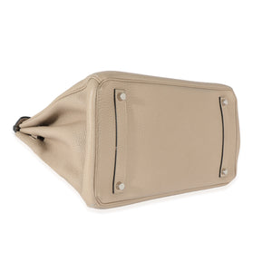 Hermes Gris Tourterelle Clemence Birkin 35