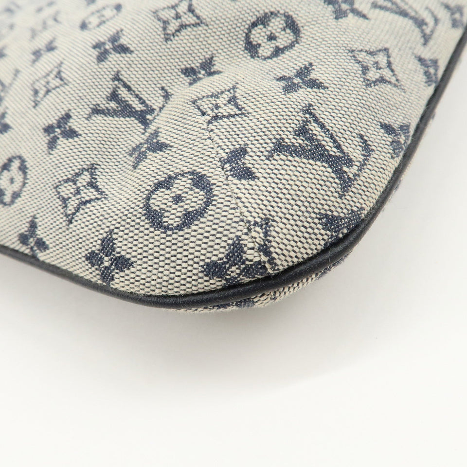 Louis Vuitton Monogram Mini Francoise Shoulder Bag Blue M92208