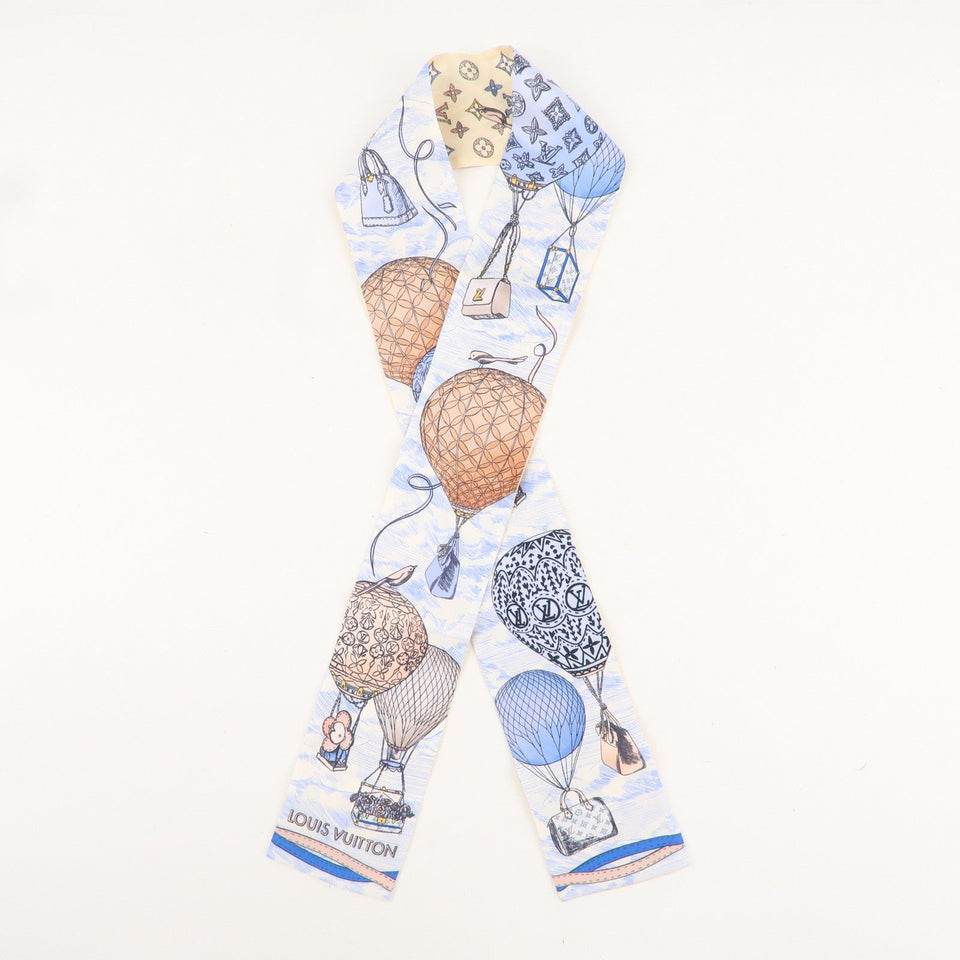 Louis Vuitton Bandeau Up and Away Blue Clair Scarf M78441