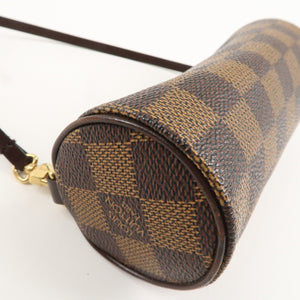 Louis Vuitton Damier Mini Pouch for Papillon Bag Brown