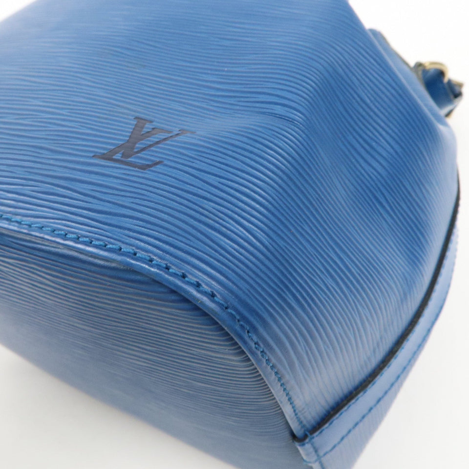 Louis Vuitton Epi Noe Shoulder Bag Toledo Blue M44005
