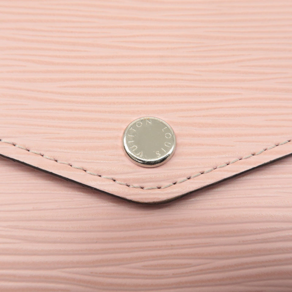 Louis Vuitton Epi Portefeuille Sara Rose Ballerine M61216