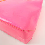 Louis Vuitton Monogram Vernis Reed PM Hand Bag Rose Pop M91903