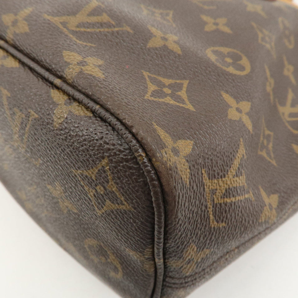 Louis Vuitton Monogram Neverfull PM Tote Bag Fuchsia M41001