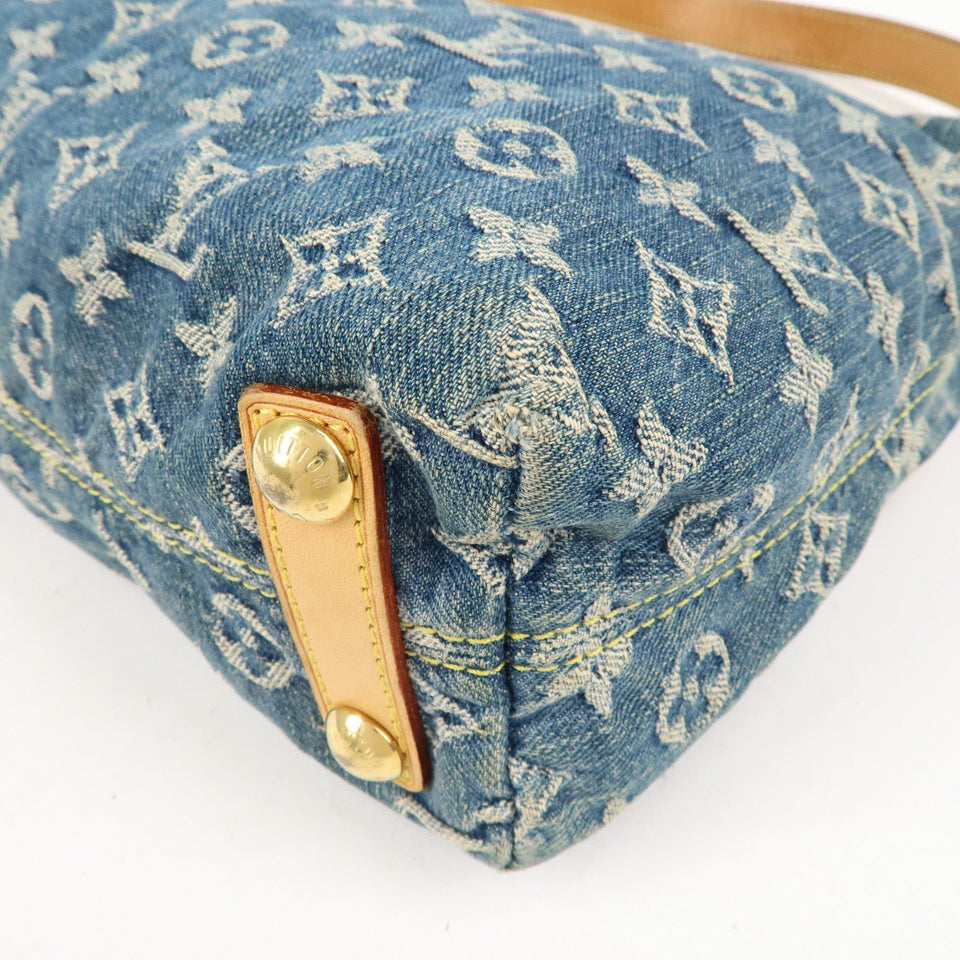 Louis Vuitton Monogram Denim Baggy PM Shoulder Bag M95049