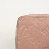 Louis Vuitton Monogram Empreinte Zippy Wallet Rose Poudre M64090