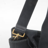 Prada Canapa Mini Canvas 2Way Bag Shoulder Bag Black B2439G