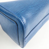 Louis Vuitton Epi Speedy 25 Hand Bag Boston Bag Blue M43015
