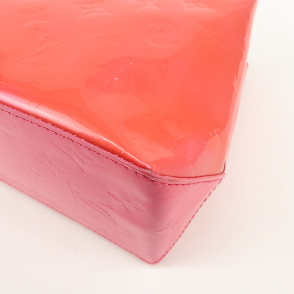 Louis Vuitton Monogram Vernis Lead PM Hand Bag Pink M991221