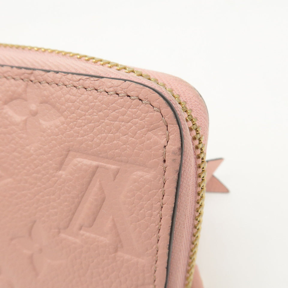 Louis Vuitton Monogram Empreinte Zippy Wallet Rose Poudre M64090