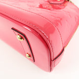 Louis Vuitton Monogram Vernis Alma BB 2Way Bag Rose Indien M91771