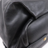 Prada Logo Leather One Shoulder Bag NERO Black