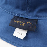 Louis Vuitton Monogram Denim Bucket Hat Essential 58 M78772