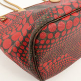 Louis Vuitton Rouge Pumpkin Dots Yayoi Kusama Neverfull MM M40686
